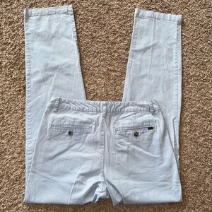 Polo Ralph Lauren Pants Womens 16 Light Blue Comfort Straight Fit Stretch Chino